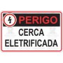 Perigo - Cerca eletrificada  